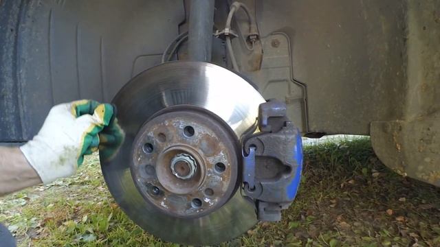 Ставим БУшные тормозные диски АТЕ BMW X3 E83 смотреть онлайн