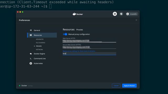 Настройка прокси в Docker смотреть онлайн