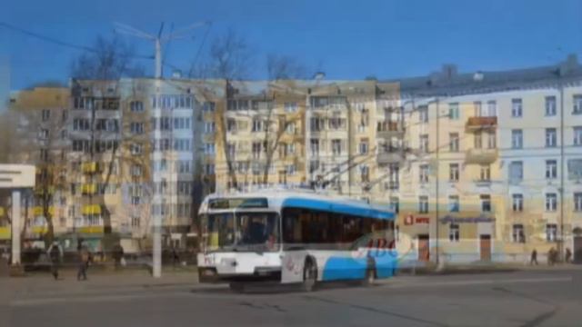 Рубрика Тогда и сейчас. Сезон 2. Троллейбус БКМ 32102 № 151 в Витебске смотреть онлайн