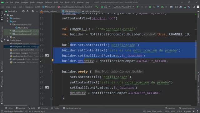 Intro a Android + Kotlin 036 - Contacto con las notificaciones смотреть онлайн