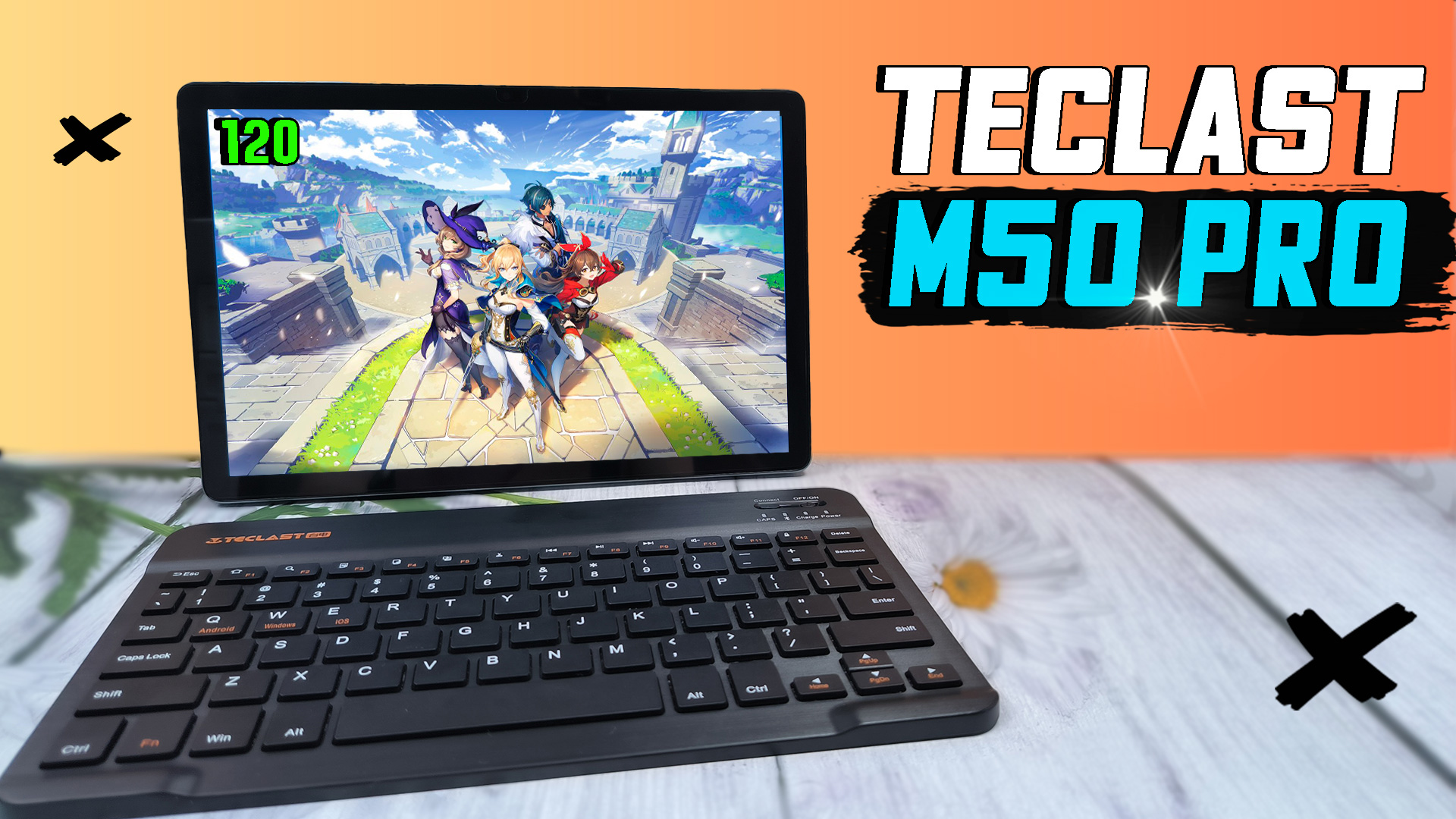 Teclast M50 Pro полный обзор со всеми тестами. Корпус из металла, четыре динамика и поддержка 4G смотреть онлайн