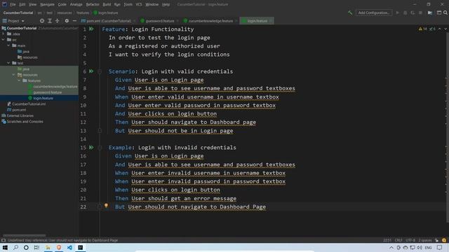 #18. Background Keyword in BDD | Cucumber with Selenium WebDriver Part 18 | Cucumber Tutorial смотреть онлайн