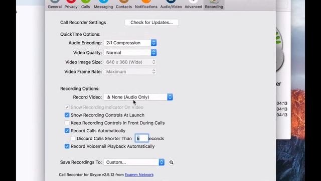 How to record skype voice calls using ecamm call recorder plugin смотреть онлайн
