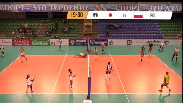 Nations Cup 2019 volleyball in MIKST 4 + 2 format. Semi-finals. смотреть онлайн