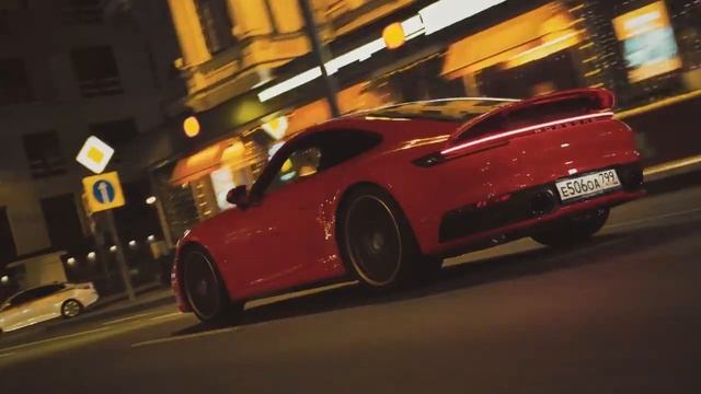 Музыка скорости Porsche 911 очень круто смотреть онлайн