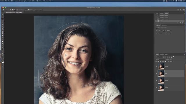 How to Apply Digital Makeup - Retouching for Students and Teachers in Photoshop смотреть онлайн