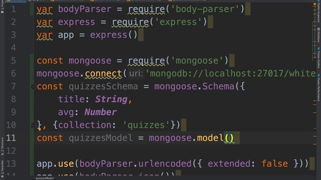 Creating Mongoose models to interact with MongoDB collection cs5610o sp20 12120 смотреть онлайн