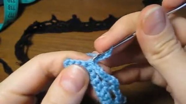 Вяжем чокер крючком