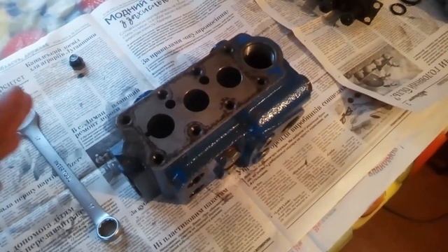 Доработка розпределителя Р-75,Р-80.Обзор пшеницы. Самодельный самосвальный ковш. смотреть онлайн