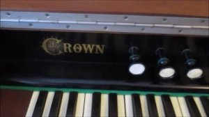 #15. Фисгармония конца 19 века и её звучание (из частной коллекции).