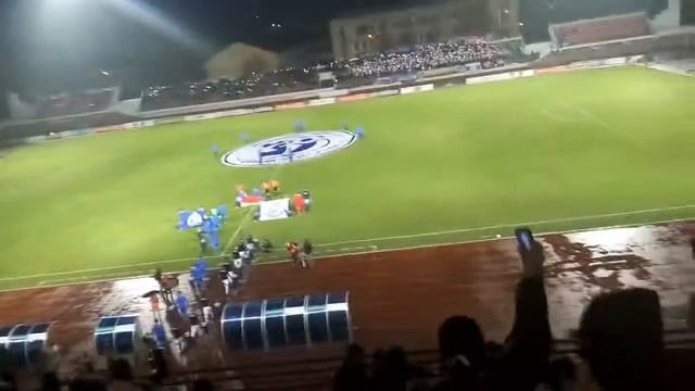 Динамо Брест - Динамо Минск (0:0), 2017, выход из-под трибун смотреть онлайн