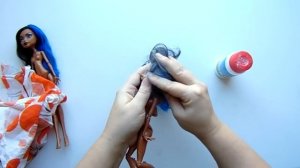 Как убрать жирность с волос кукол Монстер Хай и ЕАН