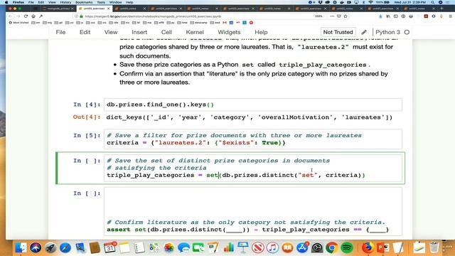 2019 MP Workshop - MongoDB (Using Python) Primer смотреть онлайн