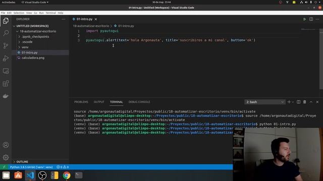 Como AUTOMATIZAR tu ESCRITORIO con PYTHON смотреть онлайн