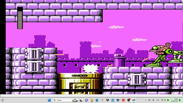 Прохождение игры Mega man 5 на NES - летсплей#16 (часть 3) - камни, танк и барьеры! смотреть онлайн