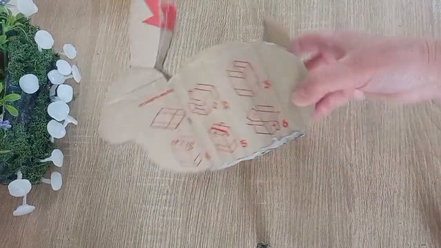 Пасхальный кружевной Зайчик из обычного картона смотреть онлайн