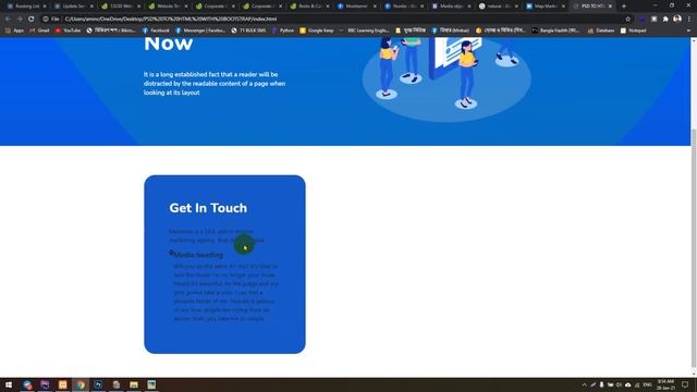 PSD TO HTML || WITH BOOTSTRAP смотреть онлайн