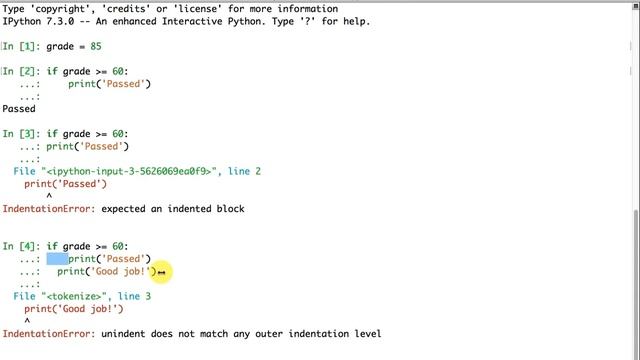 If Statement in Python смотреть онлайн