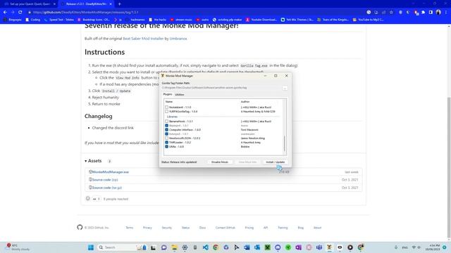 How to mod gorilla tag for oculus quest | 2023 смотреть онлайн