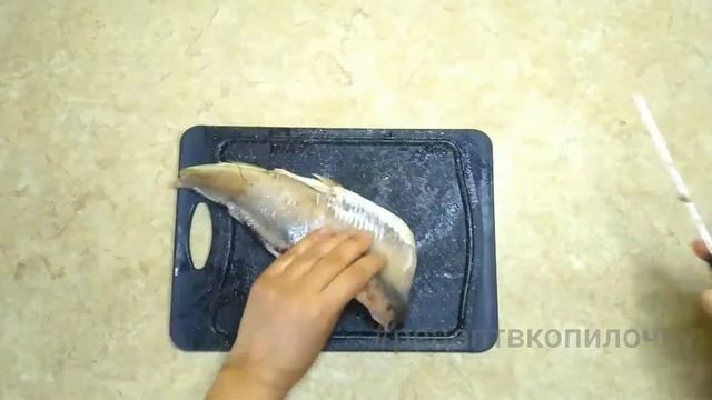 Обалденно вкусная закуска из малосольной селёдочки. Фаршмак с плавленым сырком смотреть онлайн