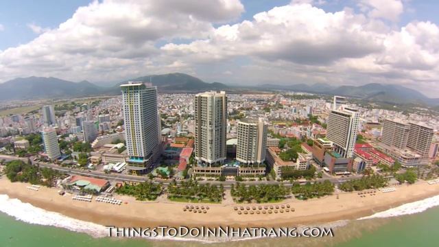 A Look At Nha Trang Beach In Front Of The InterContinental, Nha Trang, Vietnam