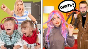 24 часа НАРУШАЕМ ЗАПРЕТЫ родителей!