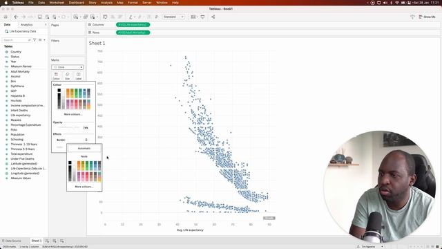 How to build Scatter plot in Tableau | Tableau Charts смотреть онлайн