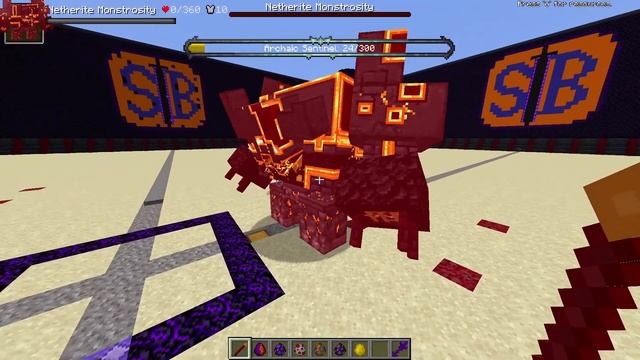 Archaic Sentinel (Astemir's Forestcraft) Vs L_ender's Cataclysm  | Minecraft Mob Battle