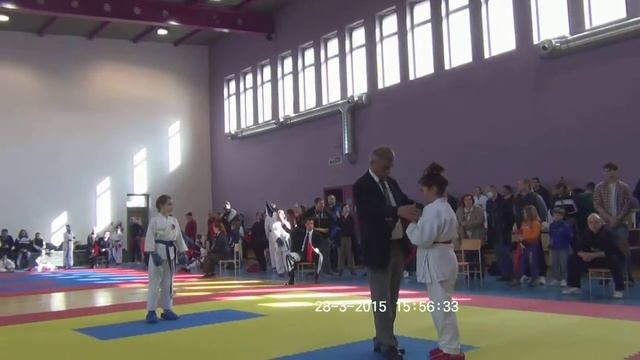 Elena Hoxhaj, 5. karate kup Gradec, učenice смотреть онлайн