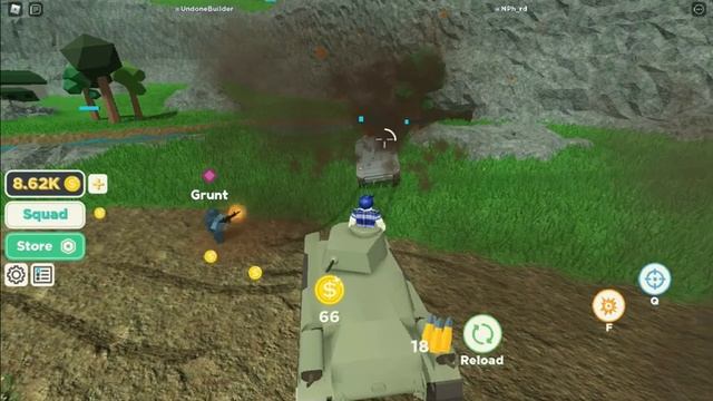 КУПИЛ ТАНК В СИМУЛЯТОРЕ ПВП ТАНКОВ В РОБЛОКС смотреть онлайн