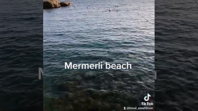Анталья. Пляж Мермерли. смотреть онлайн