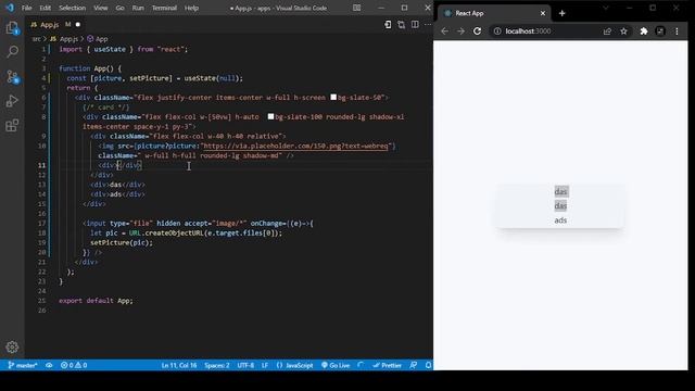 Preview Image sebelum upload menggunakan Reactjs dan Tailwind CSS смотреть онлайн
