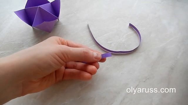 Корзинка оригами | Как сделать Корзинку с ручками из бумаги | Поделки из бумаги своими руками смотреть онлайн