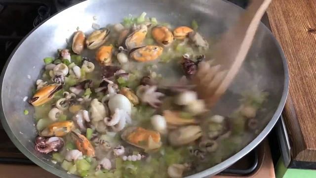 Паэлья/ ?Испанская паэлья/ Paella/ Рис с море продуктами