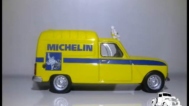 Renault 4 F6 - Michelin Nº17 - Altaya - 1/43 смотреть онлайн