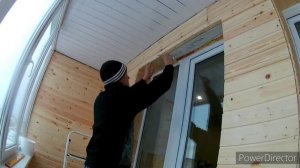 Отделка откоса окон вагонкой своими руками