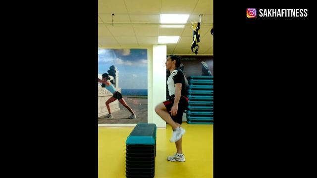 Зашагивания на тумбу попеременно смотреть онлайн