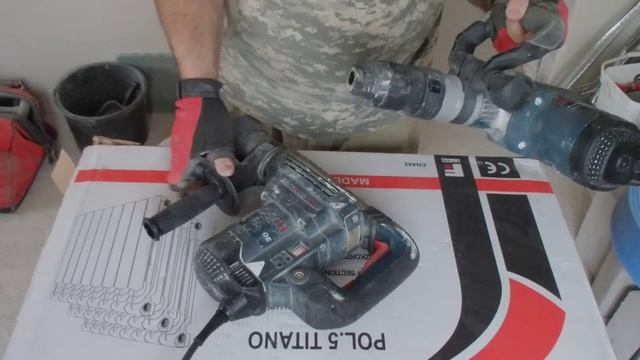 Отзывы и обзор перфоратора БОШ GBH 5-40 DE и отбойника БОШ GSH 5 CE смотреть онлайн