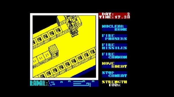 Nether Earth Spectrum 1987 - быстрое прохождение