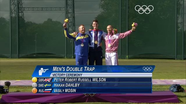 Peter Wilson Wins Men's Double Trap Shooting Gold - London 2012 Olympics