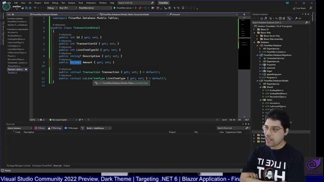 .NET Live Coding Session - Today: Day 3 of the Financial Management Tracker project смотреть онлайн
