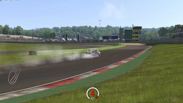 Assetto Corsa - FD Nissan 370Z force | Vallelunga - Club (Thrustmaster T300RS) смотреть онлайн