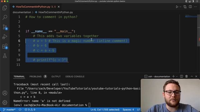How To Comment In Python смотреть онлайн