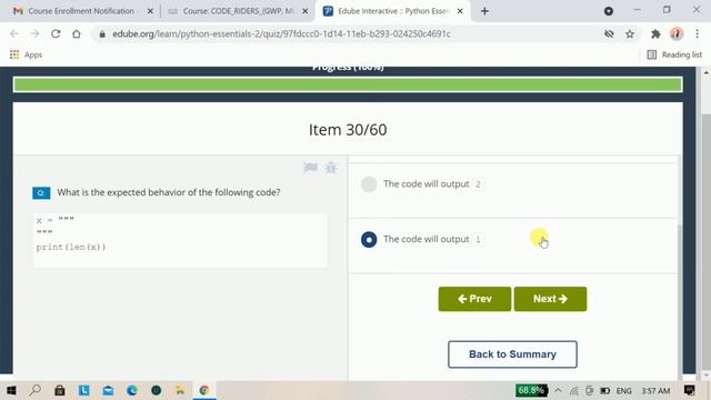 Python Essentials | Final Test Answers | Cisco смотреть онлайн