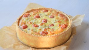 КИШ с курицей и грибами. Получается очень ВКУСНЫМ и СЫТНЫМ блюдом!