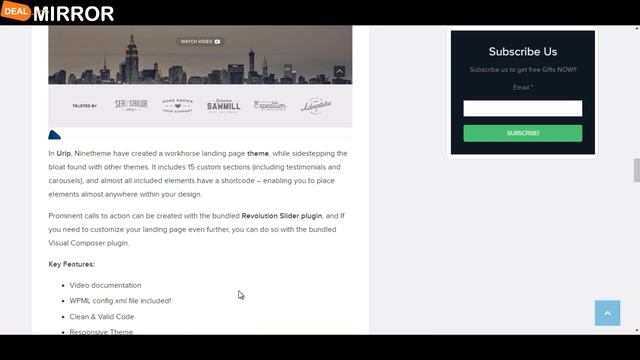 5 Best Landing Page WordPress Themes 2016 Free and Premium смотреть онлайн