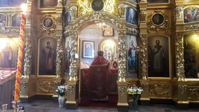 27.05. Божественная литургия. Отдание праздника Святой Пасхи. смотреть онлайн