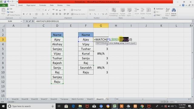 Compare excel file | compare two column in excel| BhupTalks смотреть онлайн