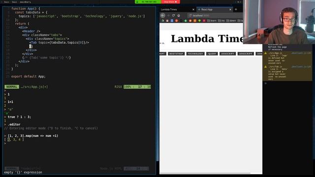 Translating Vanilla Components to JSX смотреть онлайн