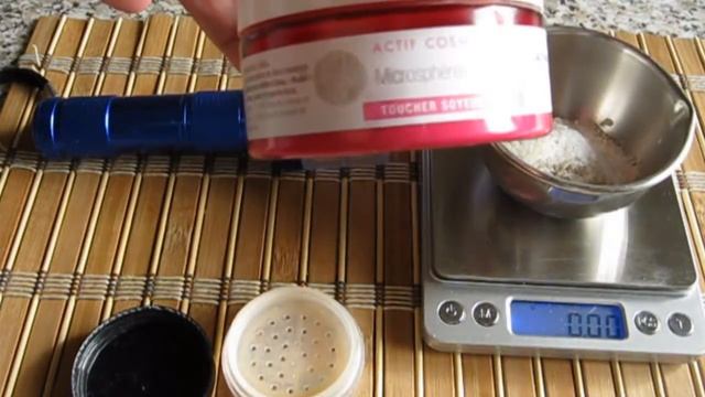 Минеральная пудра своими руками. How to make mineral powder.  Irina Grey. 10